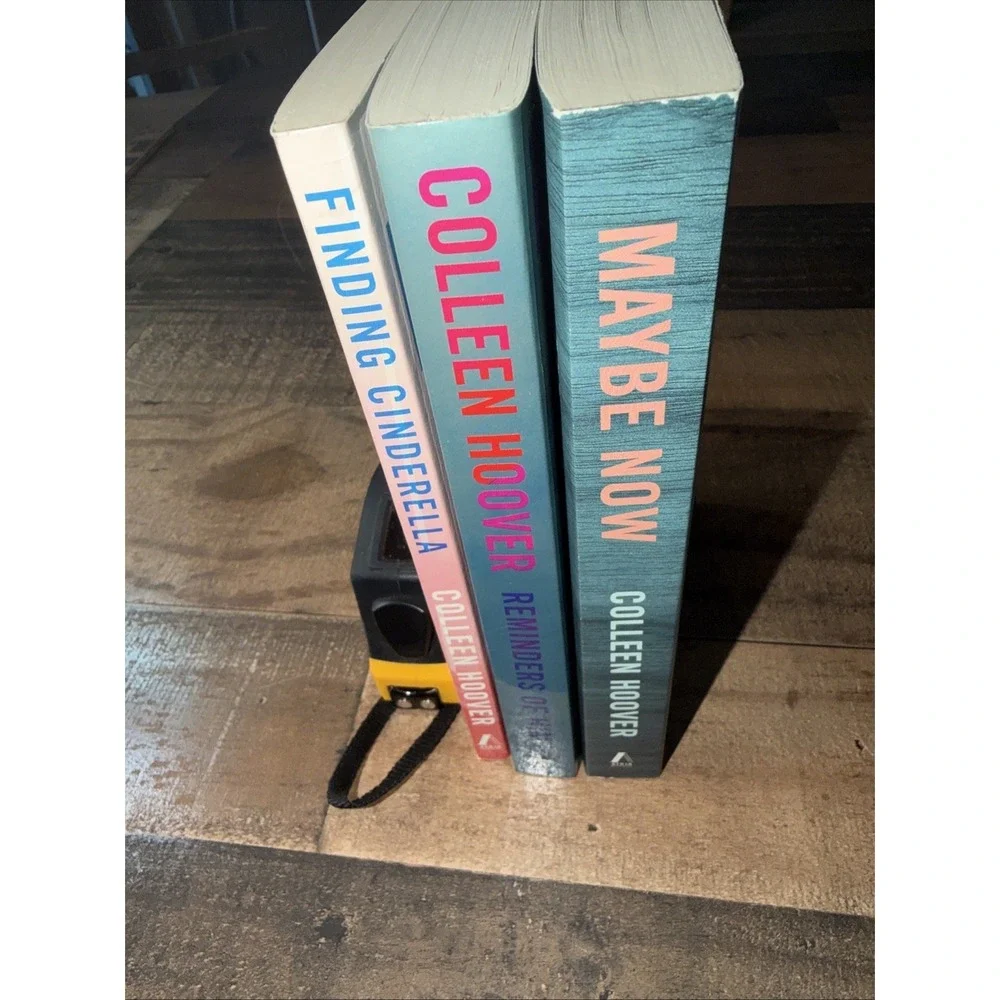Colleen Hoover 3 Book Lot Finding Cinderella Reminders of Him Maybe Now PB Good